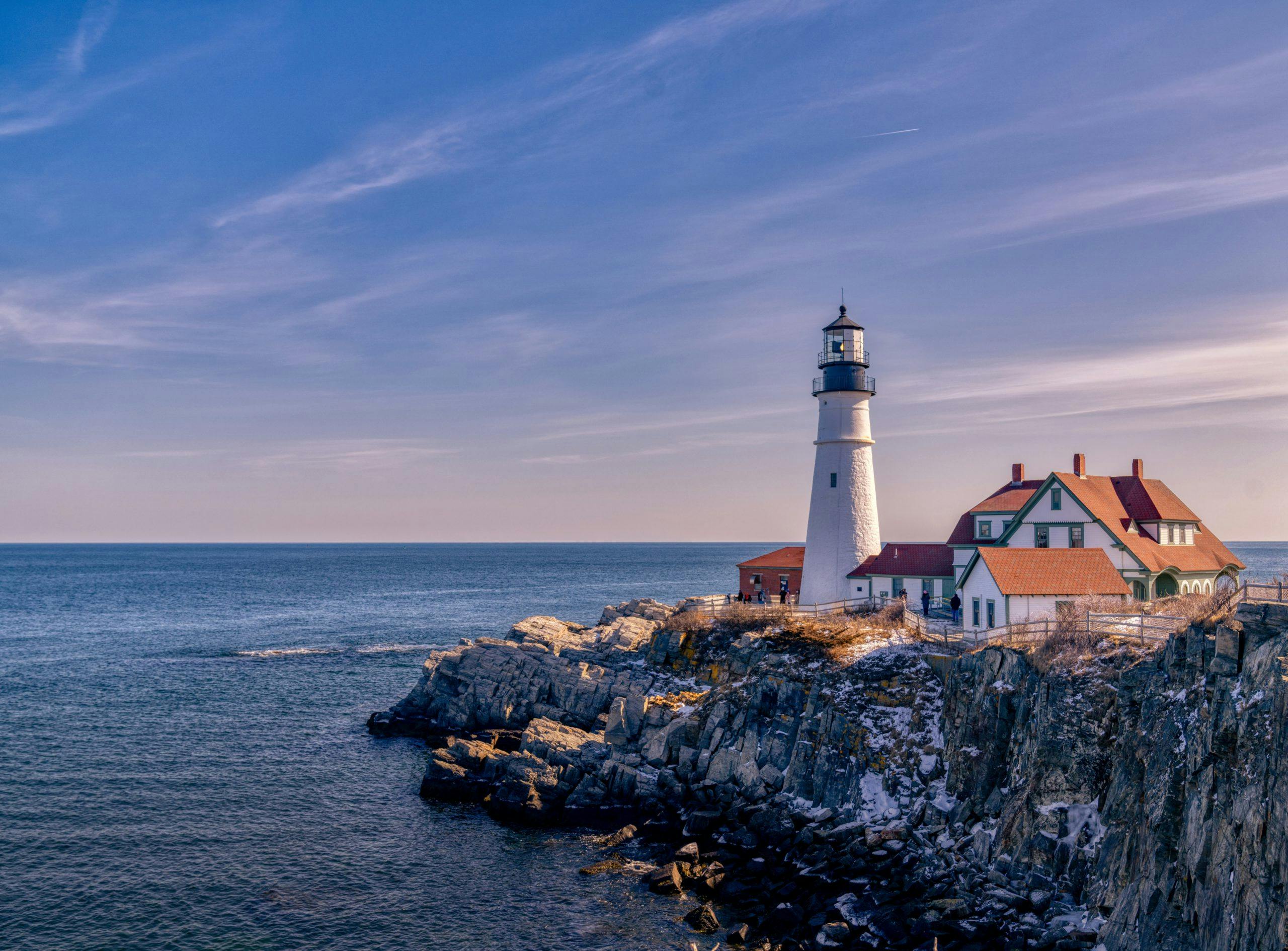 Picturesque Lighthouse Landing Page